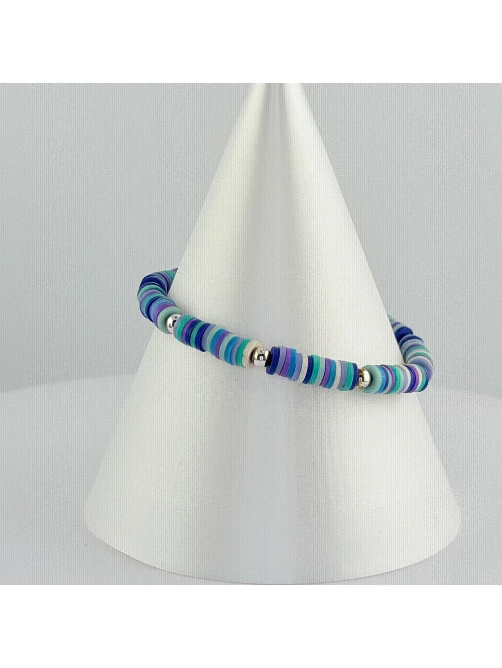 Bomb Party Single Stack Bracelet - on Silver Plating #192